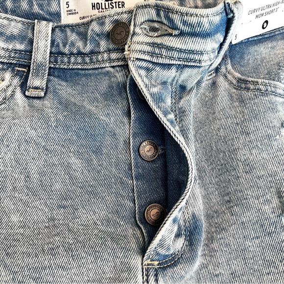 NWT Hollister Curvy Ultra High-Rise Mom Short - Picture 6 of 10